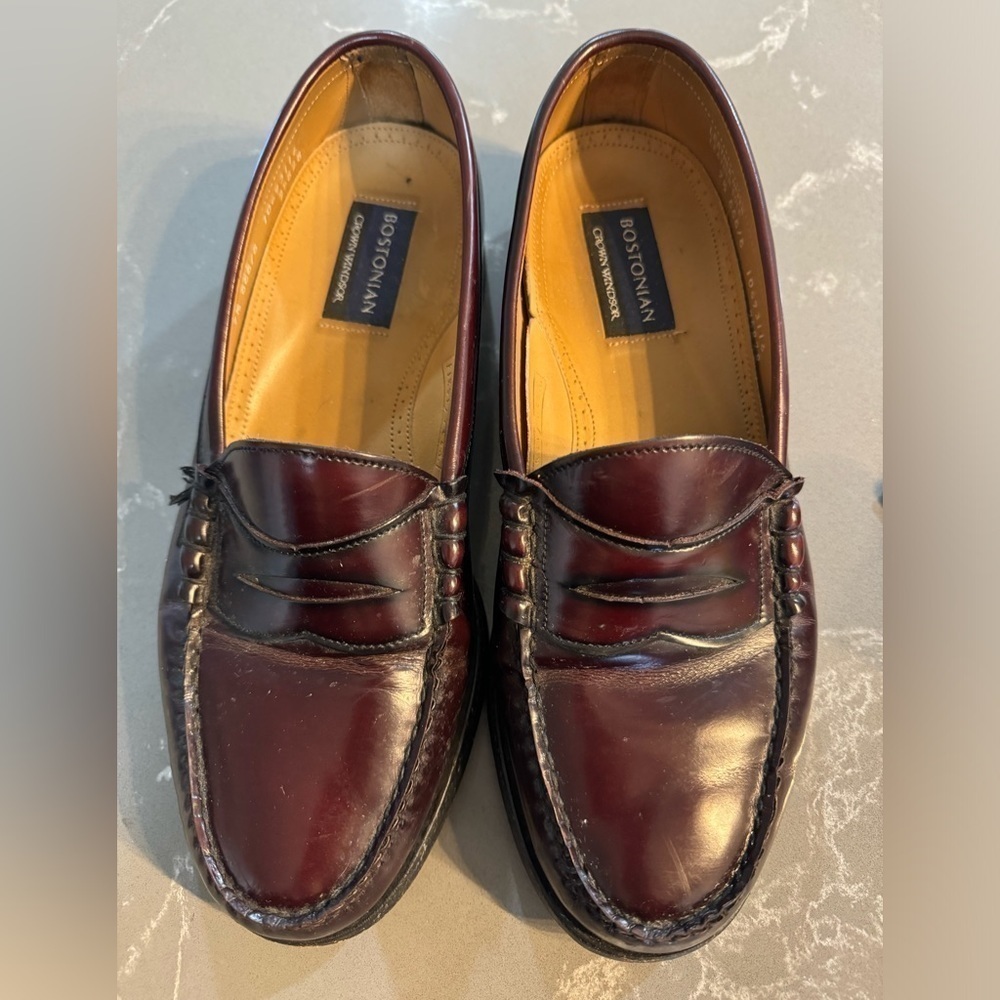 Bostonian Crown Windsor leather‎ loafer sz 9 1/2